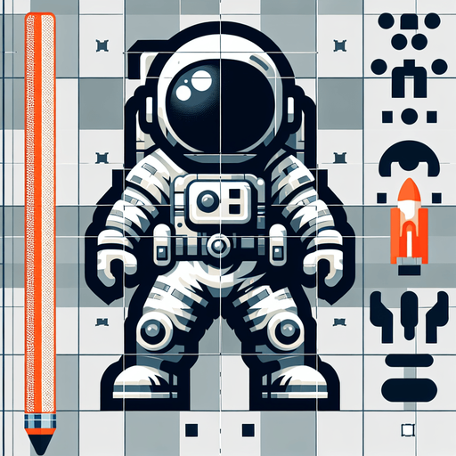 космонавт.
Single Game Texture. In-Game asset. 2d. Blank background. High contrast. No shadows.