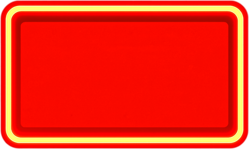 Res neon rectangle block.
In-Game asset.  2d.  High contrast.  No shadows