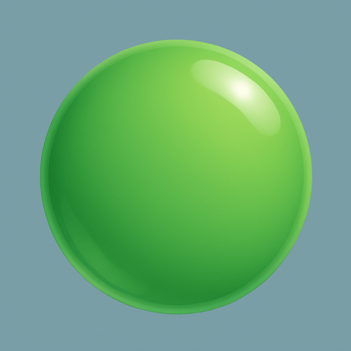 make the ball appear on the screen much more smoothly like bubble