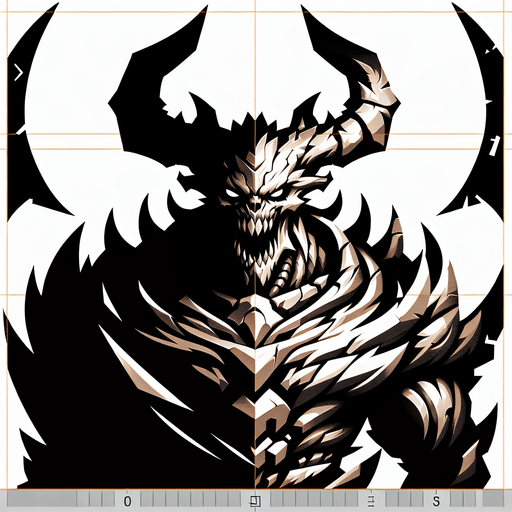 An image where a player can consider it a real enemy.
Single Game Texture. In-Game asset. 2d. Blank background. High contrast. No shadows.