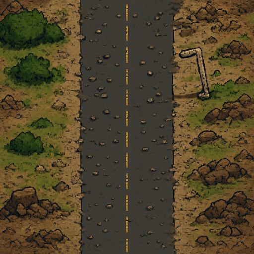 remove cars and buildings