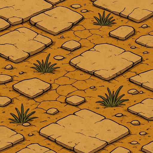 eskiç çag zemin.
In-Game asset.  2d.  High contrast.  No shadows