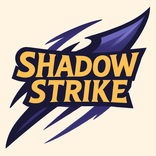 shadow strike.
In-Game asset.  2d.  High contrast.  No shadows
