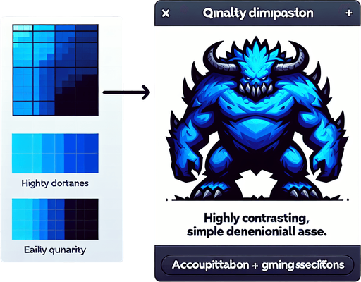 monster blu.
Single Game Texture.  In-Game asset.  2d.  Blank background.  High contrast.  No shadows