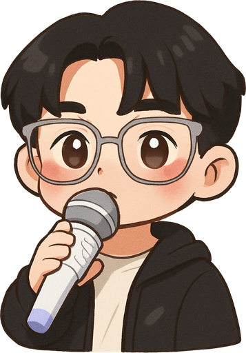 make him in cartoon chibi style, please