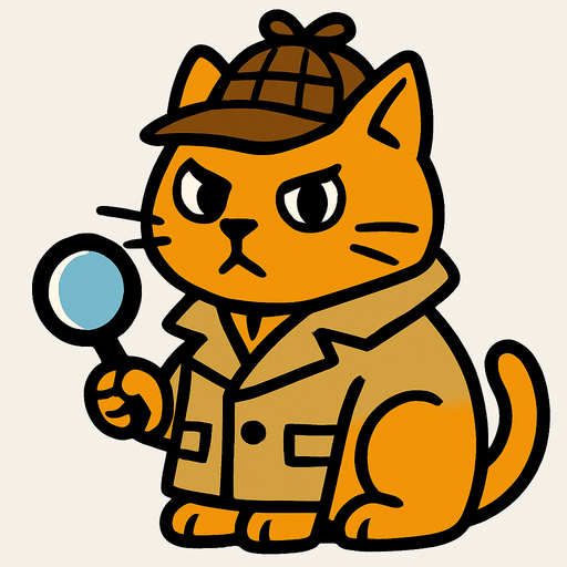 casus kedi.
In-Game asset.  2d.  High contrast.  No shadows