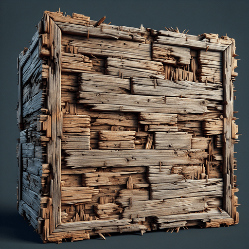 cartoon old splintered wood background.
Single Game Texture. In-Game asset. 2d. Blank background. High contrast. No shadows.