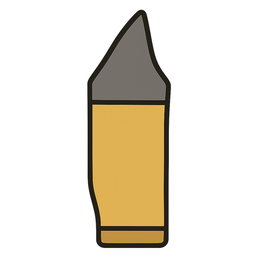 Bullet
. No background. Transparent background. Blank background. No shadows. 2d. In-Game asset. flat