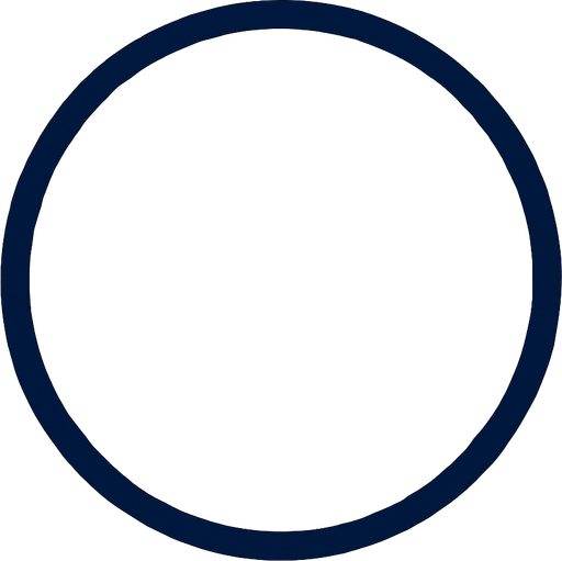 circle shape, empty inside, transparent , stroke is navy blue..
In-Game asset.  2d.  High contrast.  No shadows