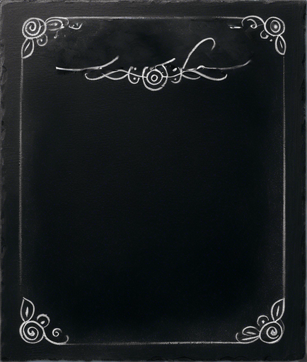 Text "ROOKIE BREW" handwritten in chalk