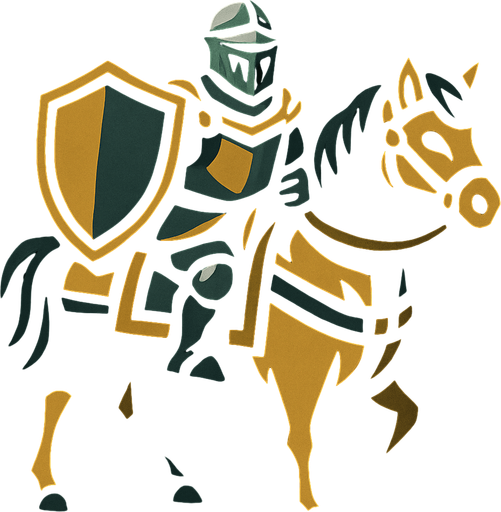 with shield on hand intand of sword