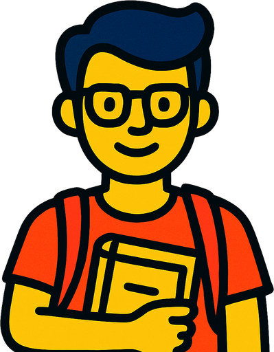 öğrenci.
In-Game asset.  2d.  High contrast.  No shadows