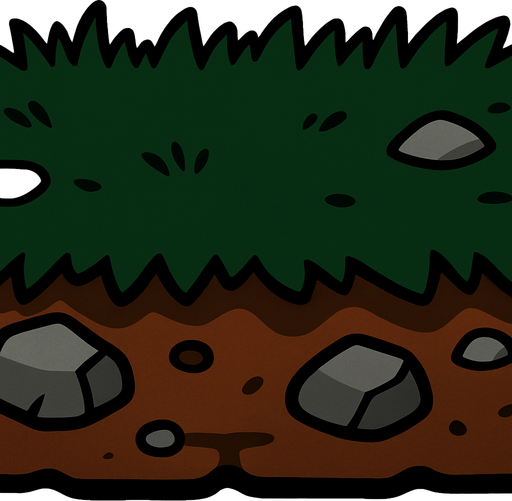 Change the green of the grass to dark green