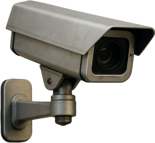 realistic security camera