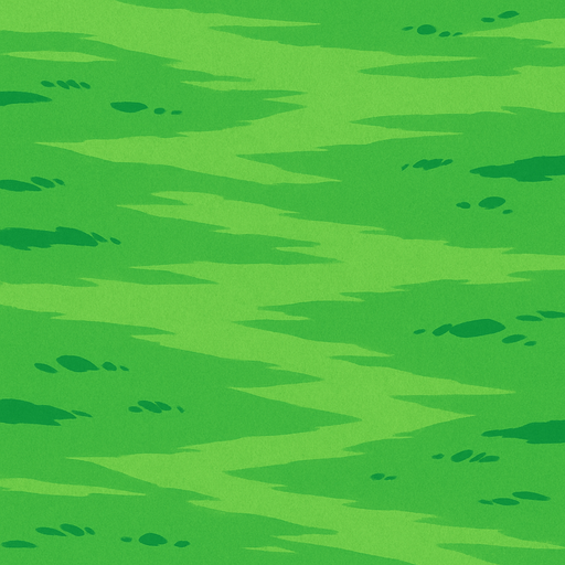 Crea un fondo de textura verde tipo anime.
In-Game asset.  2d.  High contrast.  No shadows. Background. anime