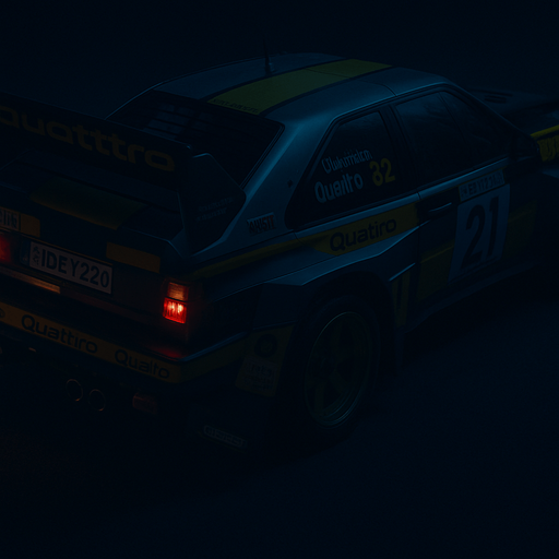 Add dark night light to the car