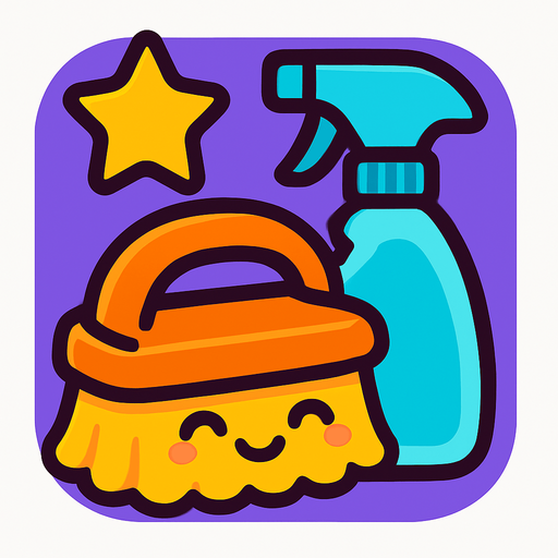 create a cute icon for cleaning item.
In-Game asset.  2d.  High contrast.  No shadows