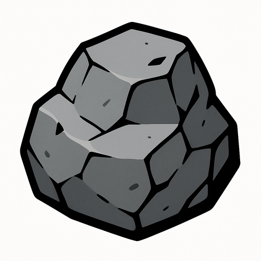 Taş.
In-Game asset.  2d.  High contrast.  No shadows