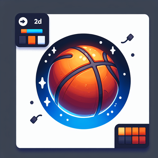basketball.
Single Game Texture. In-Game asset. 2d. Blank background. High contrast. No shadows.