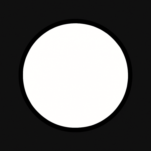 White ball.
In-Game asset.  2d.  High contrast.  No shadows