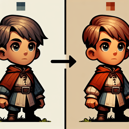 client MG boy.
Single Game Texture.  In-Game asset.  2d.  Blank background.  High contrast.  No shadows