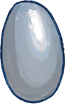 One white grain of rice