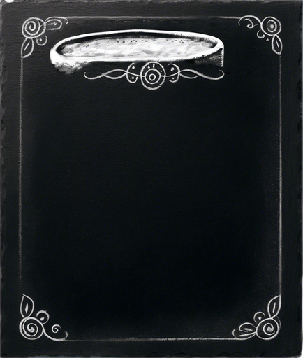 "ROOKIE BREW" handwritten in chalk