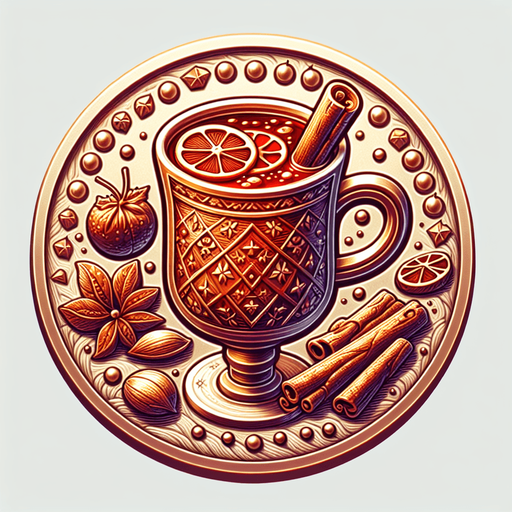 mulled wine coin embossed on it png.
Single Game Texture. In-Game asset. 2d. Blank background. High contrast. No shadows.