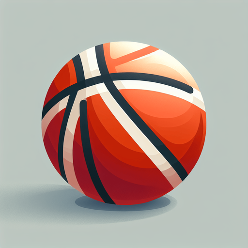 in-game asset. 2d. basketball. blank background. minimalistic flat graphic.
Single Game Texture. In-Game asset. 2d. Blank background. High contrast. No shadows.
