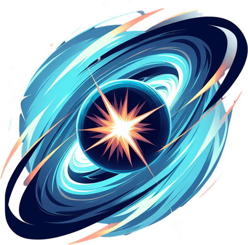 neutron star, pulsar.
Single Game Texture. In-Game asset. 2d. Blank background. High contrast. No shadows.