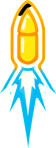 laser bullet up.
In-Game asset.  2d.  High contrast.  No shadows