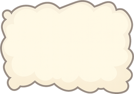 cloud. No background. Transparent background. Blank background. No shadows. 2d. In-Game asset. flat