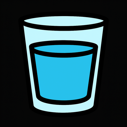 flat glass.
In-Game asset.  2d.  High contrast.  No shadows