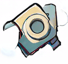 Rotate arms slightly like they are moving