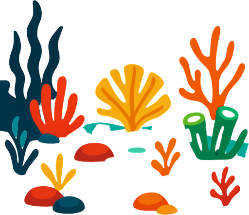 image of the ocean bottom.
In-Game asset.  2d.  High contrast.  No shadows