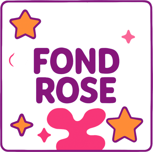 FOND ROSE.
In-Game asset.  2d.  High contrast.  No shadows