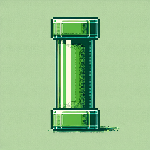 mario tube only 1x1 size. green colored, dikey,realistic but detailles
Single Game Texture.  In-Game asset.  2d.  Blank background.  High contrast.  No shadows