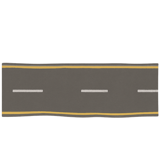Asphalt. No background. Transparent background. Blank background. No shadows. 2d. In-Game asset. flat