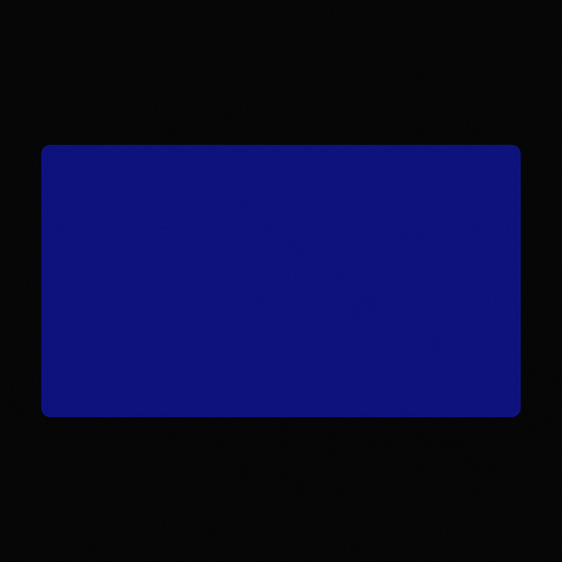 crear un rectangulo de color azu profundo.
In-Game asset.  2d.  High contrast.  No shadows