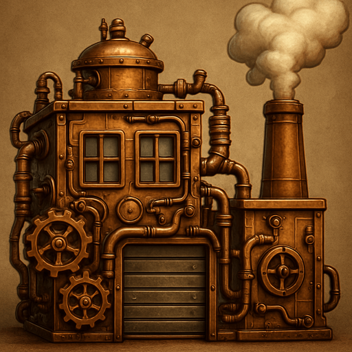 has que se vea en estilo steampunk