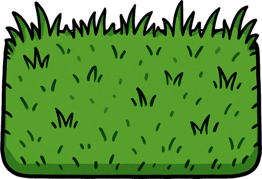 grass çim zemim kısa çimli zemin.
In-Game asset.  2d.  High contrast.  No shadows