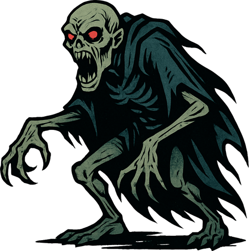 harry potter evreninde kötü bir yaratık.
In-Game asset.  2d.  High contrast.  No shadows