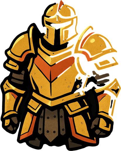 Savaş Zırhı.
In-Game asset.  2d.  High contrast.  No shadows