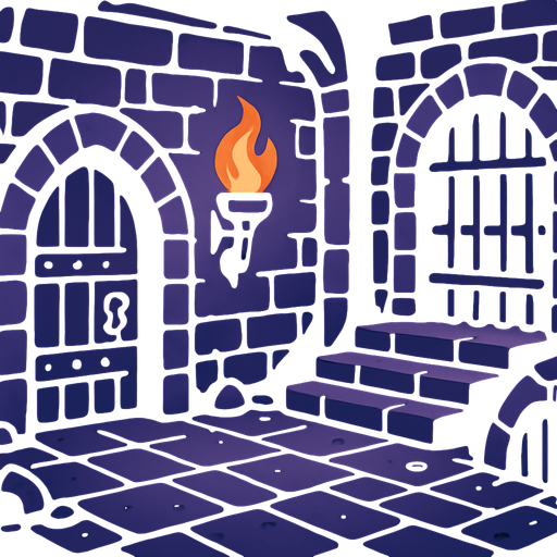 like a dungeon background.
In-Game asset.  2d.  High contrast.  No shadows