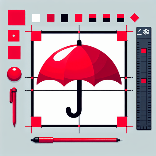 umbrella red.
Single Game Texture. In-Game asset. 2d. Blank background. High contrast. No shadows.