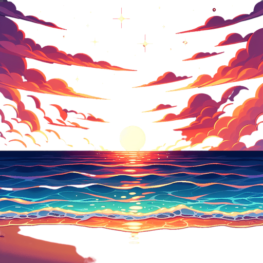 cartoon beack background. all sand. sunset..
Single Game Texture. In-Game asset. 2d. Blank background. High contrast. No shadows.