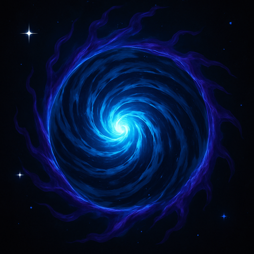 oyunda açılacak bir uzay portalı için görüntüyü netleştir