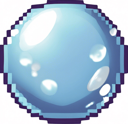 Totally popped deinflated bubble