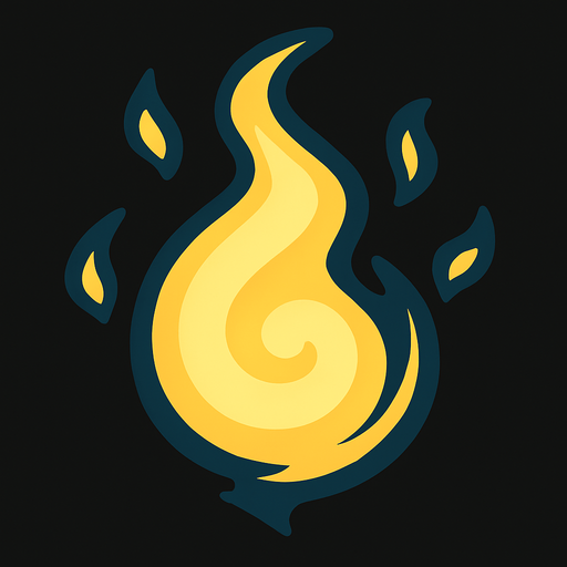 auraWisp top view.
In-Game asset.  2d.  High contrast.  No shadows