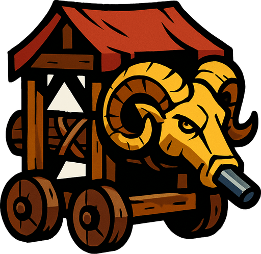 Koçbaşı.
In-Game asset.  2d.  High contrast.  No shadows